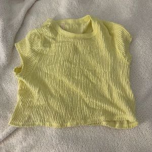 Free people cropped t-shirt